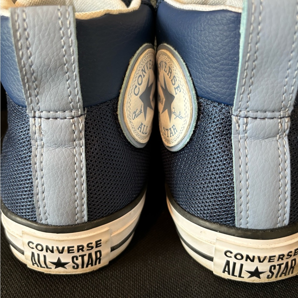 Converse Blue High-Top Chuck Taylor Sneakers Classic Style